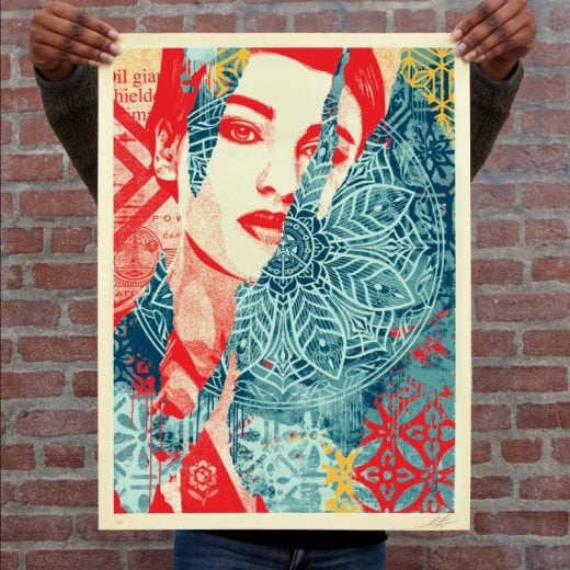 Shepard Fairey - Fractured Harmony - 2025