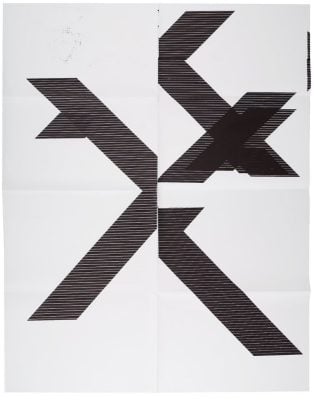 Private Sales - Wade Guyton - X Poster (Untitled, 2007, WG1210) - 2018