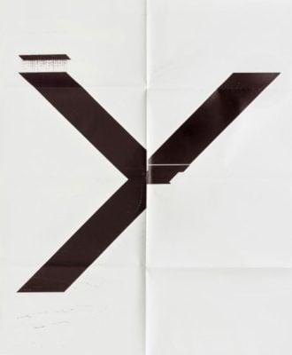 Private Sales - Wade Guyton - X Poster (Untitled, 2007) - 2019