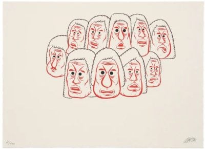 Barry McGee - UNTITLED #1 - 2025
