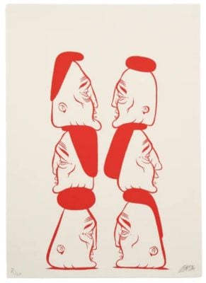 Barry McGee - UNTITLED #2 - 2025