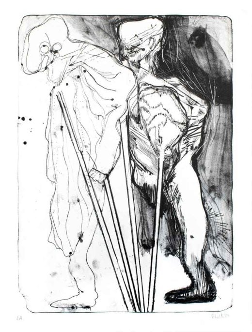 Daniel Richter - o.T. (Serie „Wellness“) - 2025