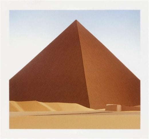 Private Collection - Thomas Demand - Pyramide - 2002