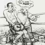 Private collection -  Robert Crumb - C’mon Kid Get in There and Fight - 2005