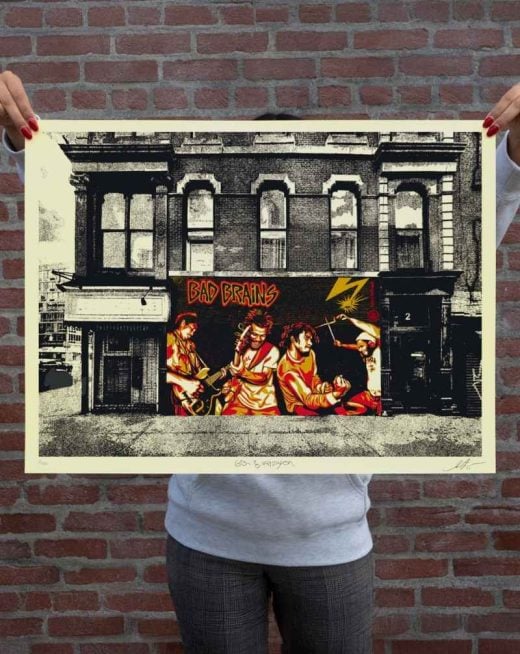 Shepard Fairey - Bad Brains Bowery And Bleecker - 2025