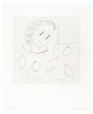 André Butzer - Frau und Früchte 1 - 2025