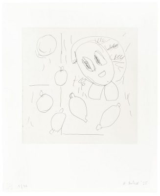 André Butzer - Frau und Früchte 3 - 2025