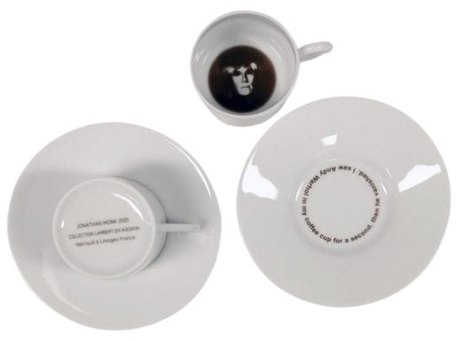 Private Collection - Jonathan Monk - I saw Andy Warhol in my coffee cup for a second and then he vanished - 2005