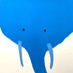 Private Sales - David Shrigley - The Elephant, Every Time I Think Of Him I Am Happy - 2022