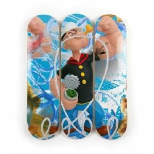 Private Sales - Jeff Koons - Popeye Skateboard - 2021 