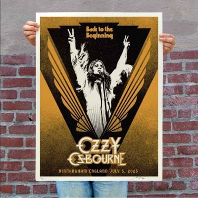 Shepard Fairey - Ozzy Back to the Beginning - 2025