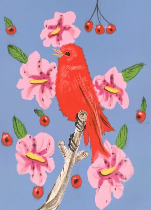 Ann Craven - Red Song - 2025