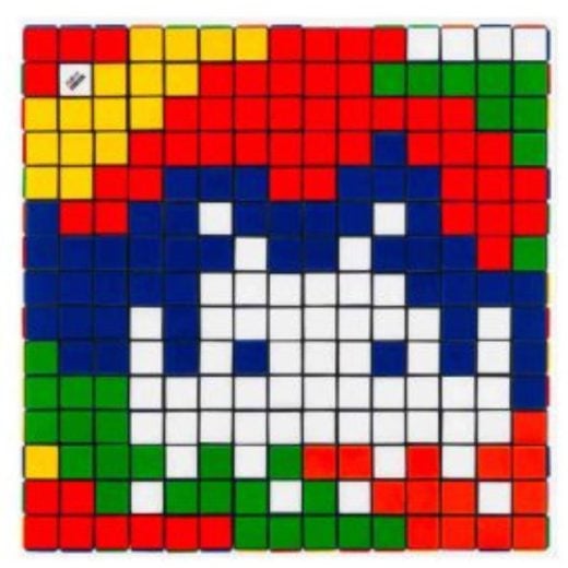 Private Sales - INVADER - Rubik Camouflage