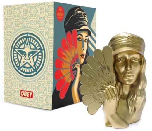 Shepard Fairey - Fan the Flames (Gold) - 2025