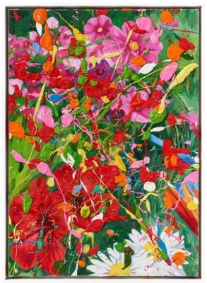 Damien Hirst - Hidden Gardens - HG56. - Splattered Beauty Hidden Garden