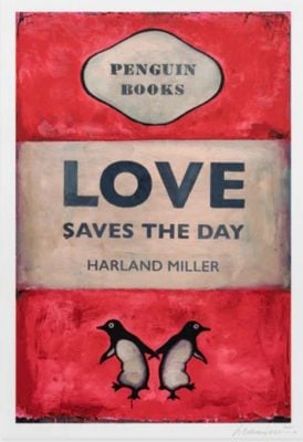 Harland Miller -Love Saves The Day