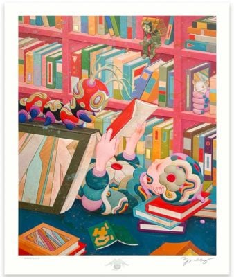 James Jean - Bibliophile II James Jean - Bibliophile II