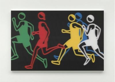 Julian Opie - Sprinters: Men sprinters 1., 2024
