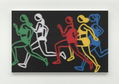 Julian Opie - Sprinters: Women sprinters 1., 2024
