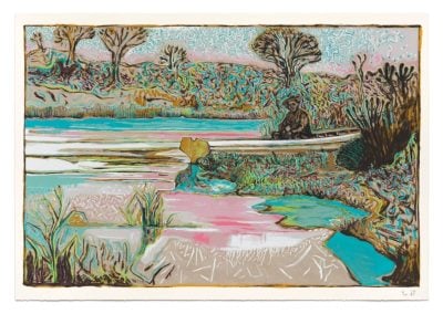 Billy Childish - the river garden - 2025
