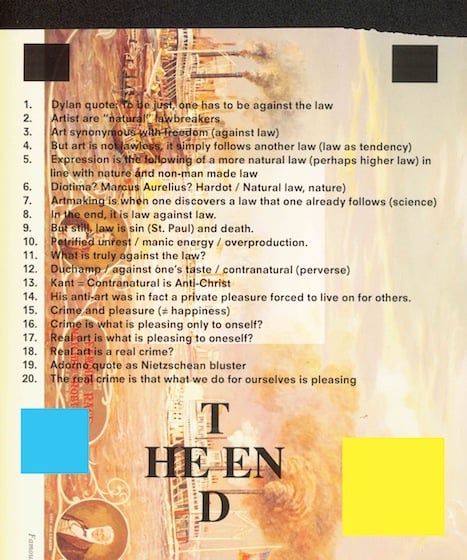 Paul Chan - Wht is the nture of lw - 2011