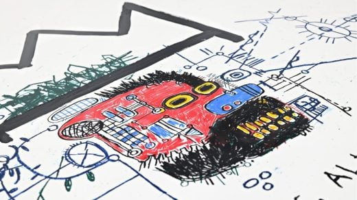 After Jean-Michel Basquiat - King Alphonso