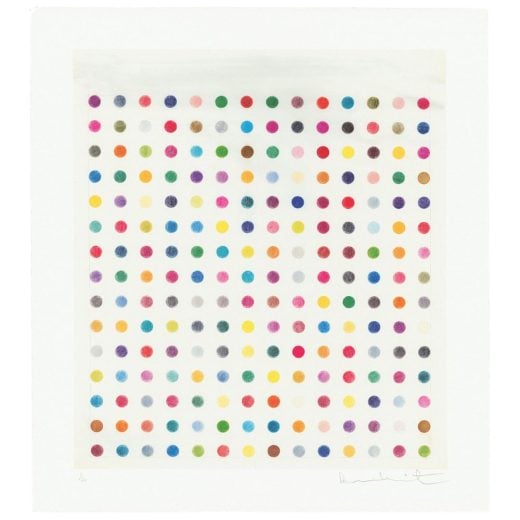 Damien Hirst - Untitled B (Spot Drawing)