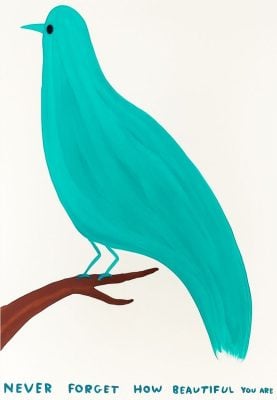 David Shrigley - Never Forget How Beautiful You Are - 2025 