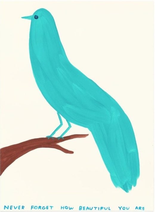 David Shrigley - Never Forget How Beautiful You Are - 2025