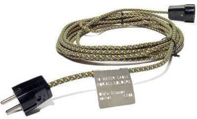 Olafur Eliasson - 10 meter cable for all colors - 2004