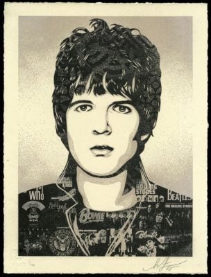 Shepard Fairey - Clem Burke Sonic DNA