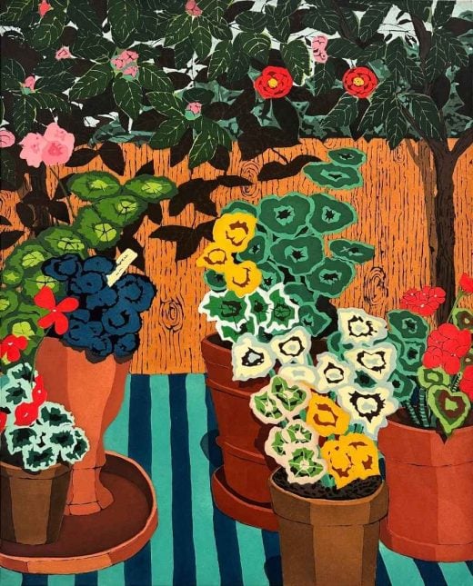 Hilary Pecis - Geraniums and Camellias - 2025
