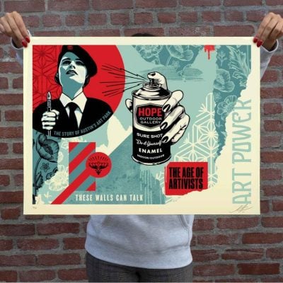 Shepard Fairey - HOPE Outdoor Gallery Print - 2025