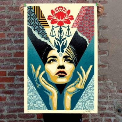 Shepard Fairey - Uplift Justice - 2025