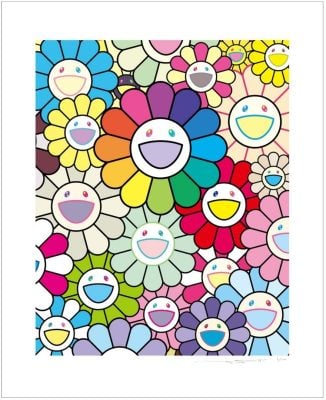 Takashi Murakami - Flowers and Prosperity Multicolor - 2025