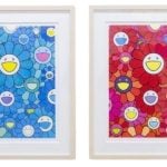 Takashi Murakami - four new flower prints - 2025