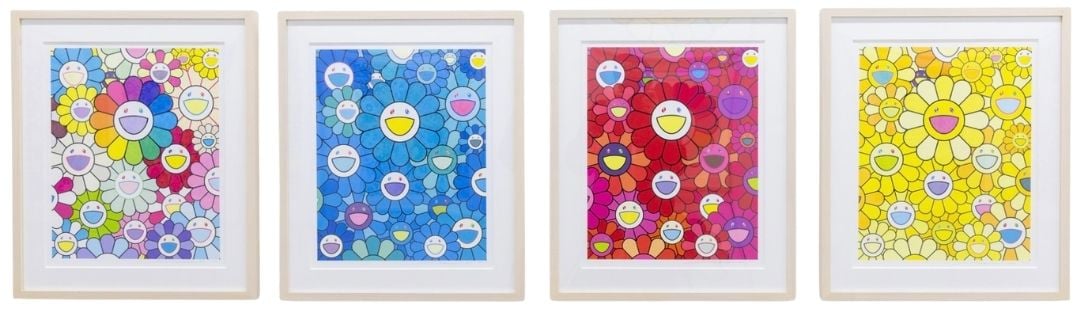 Takashi Murakami - Four new Flower prints - New Art Editions