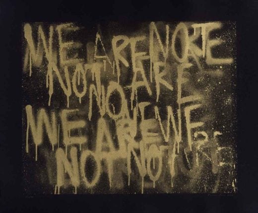 Adam Pendleton - Untitled (WE ARE NOT) - 2025