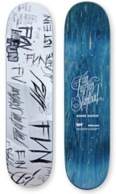 Anne Imhof - Skateboard Deck Paper - SKT X Serralves
