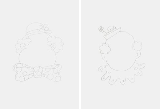 Ugo Rondinone - Untitled (Clowns)